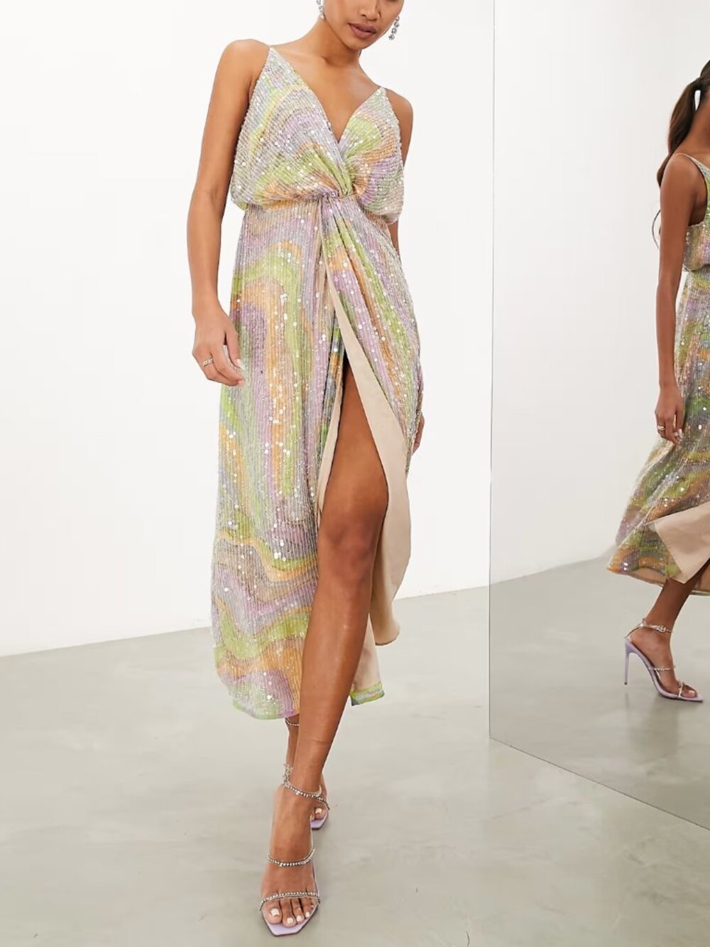 NWT ASOS Edition Sequin Dress Size 4